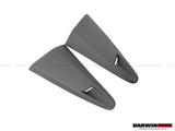 2011-2017 McLaren 650s & 12C BKSS Style Carbon Fiber Quarter Window Scoops