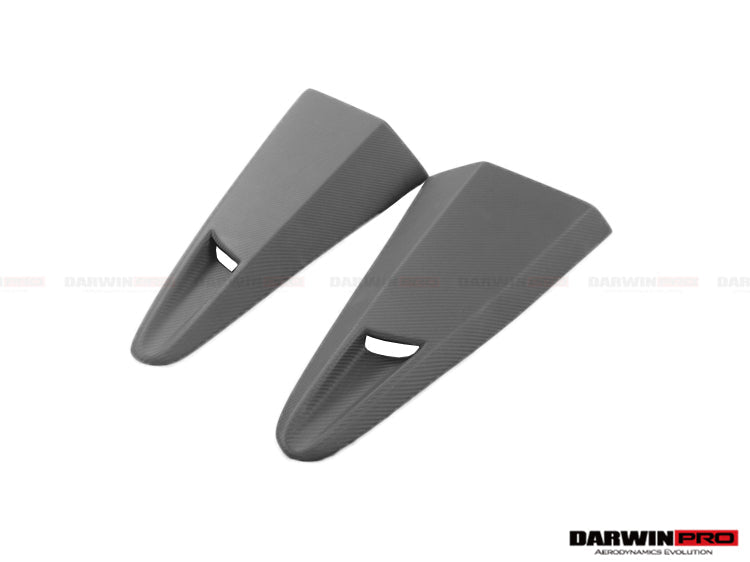 2011-2017 McLaren 650s & 12C BKSS Style Carbon Fiber Quarter Window Scoops