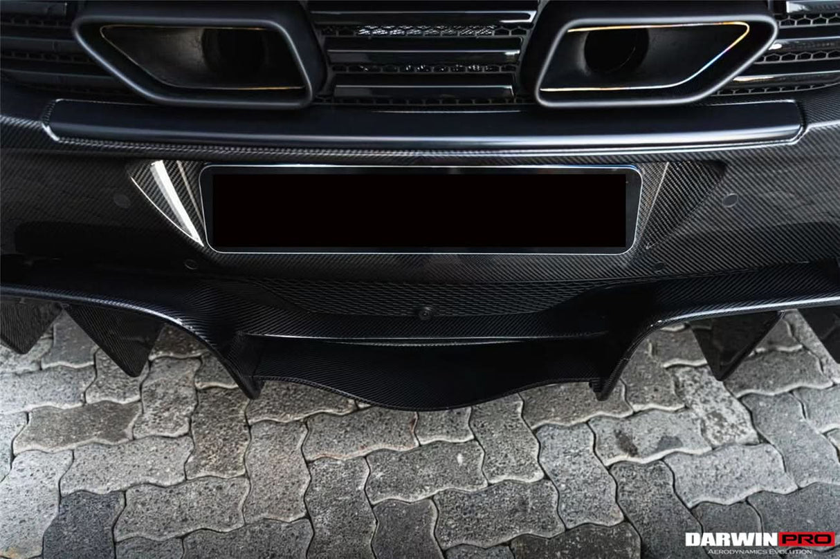 2014-2017 McLaren 650s Carbon Fiber Rear Bumper