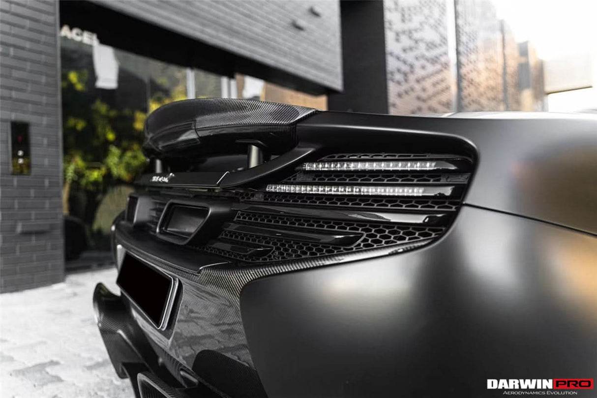 2014-2017 McLaren 650s Carbon Fiber Rear Bumper