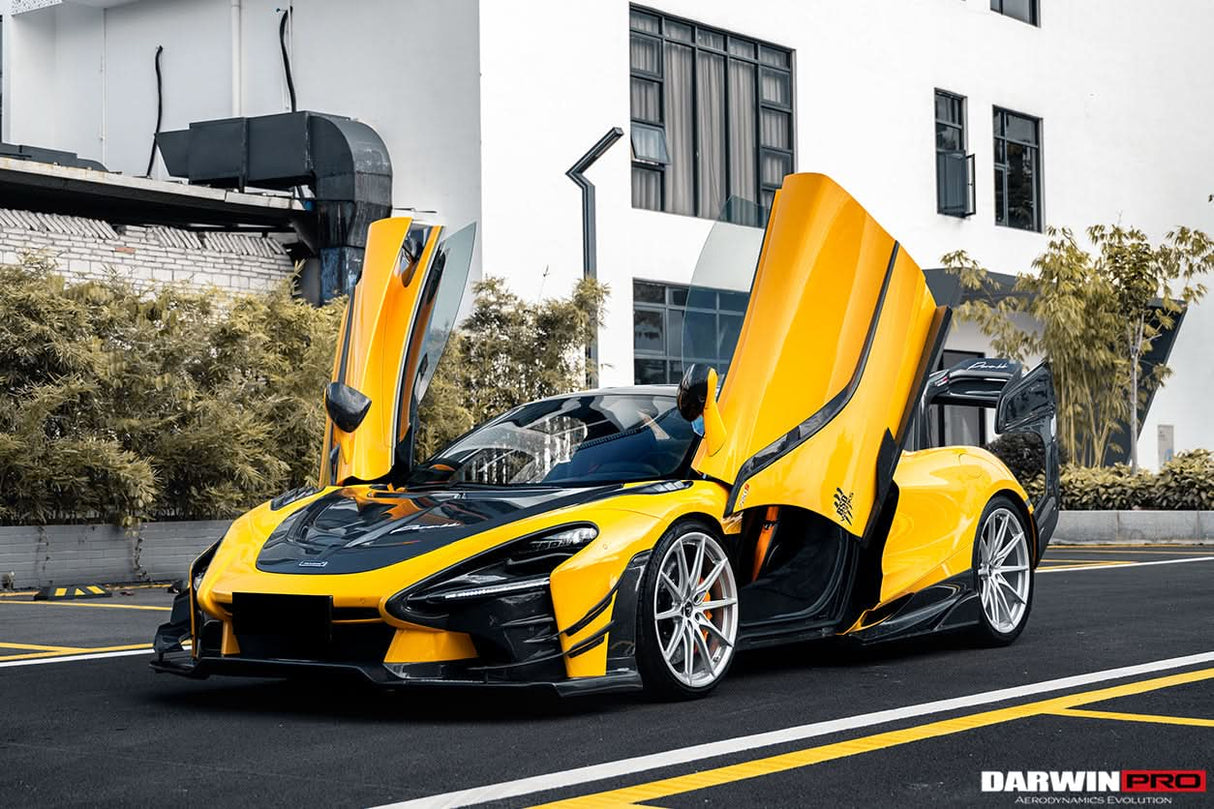 2017-2023 McLaren 720s Se²NWB Style Carbon Fiber Side Door Trims