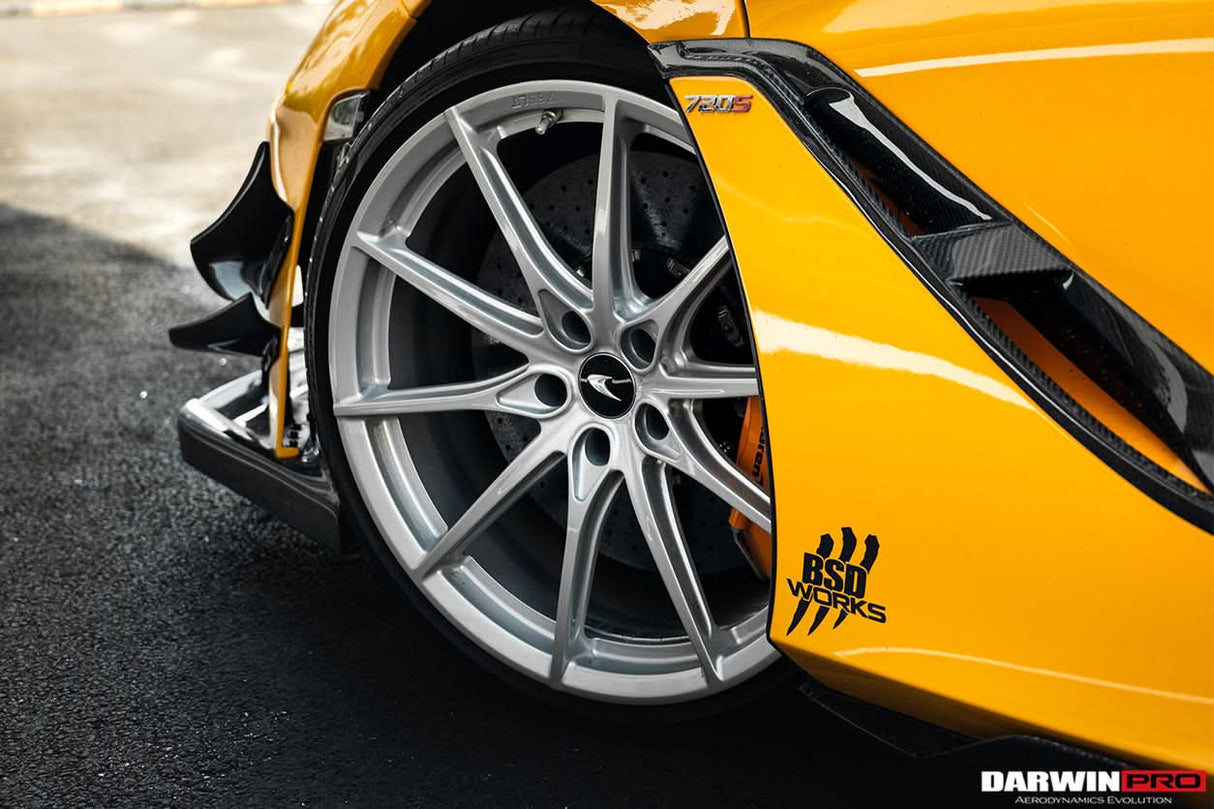 2017-2023 McLaren 720s Se²NWB Style Carbon Fiber Side Door Trims