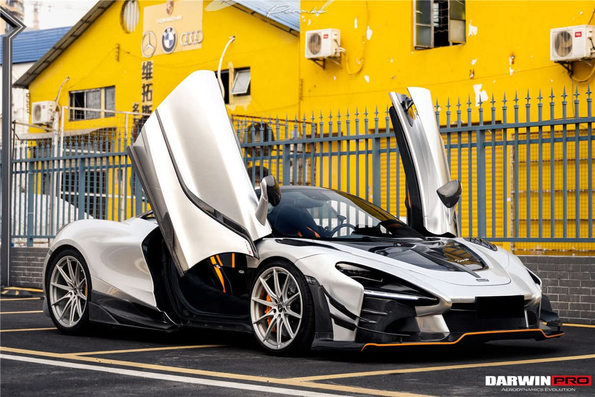 2017-2023 McLaren 720s Se²NWB Style Carbon Fiber Side Door Trims