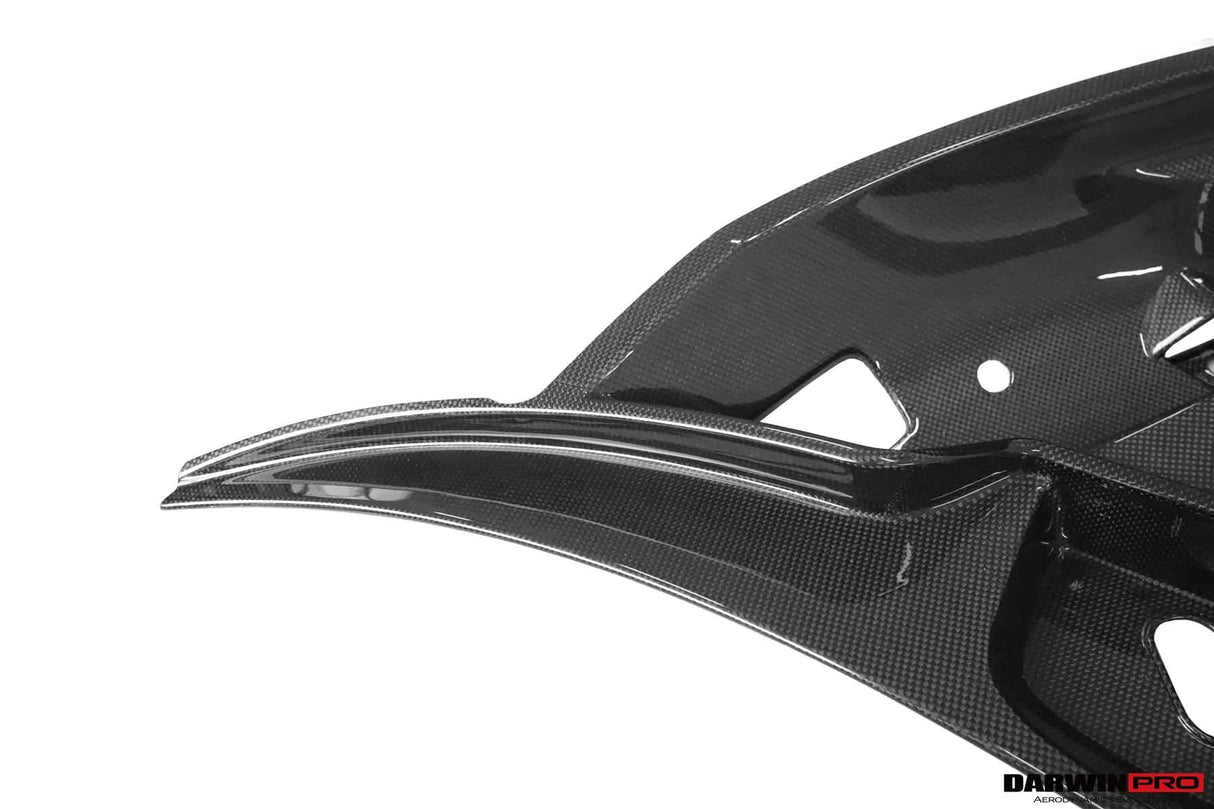 2019-UP McLaren GT OEM Style Autoclave Carbon Fiber Front Trunk Opening Surround Trim Set | Fits GT, GTS