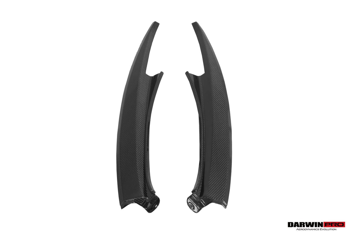 2019-UP McLaren GT OEM Style Autoclave Carbon Fiber Front Trunk Opening Surround Trim Set | Fits GT, GTS