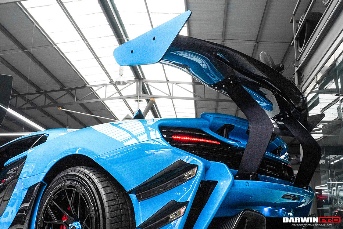 2011-2017 McLaren MP4 12C 650S Carbon Fiber Trunk Spoiler Wing - DarwinPRO (Rebel Performance Design)