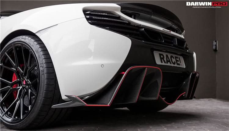 2011-2017 McLaren MP4 12C 650s BKSS Style Rear Diffuser