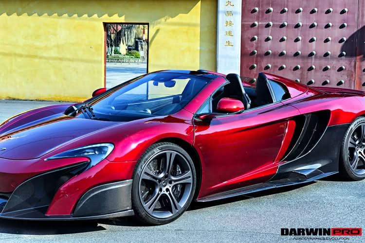 2011-2014 McLaren MP4 12C Carbon Fiber Side Intake Blades