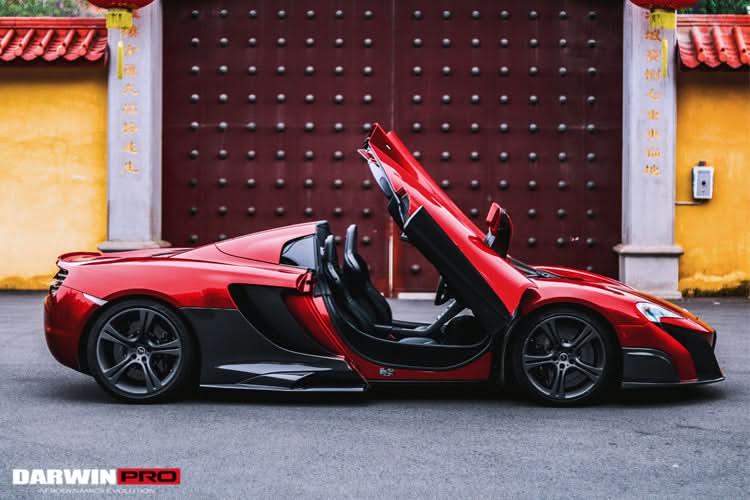 2011-2014 McLaren MP4 12C Carbon Fiber Side Intake Blades