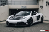 2011-2014 McLaren MP4 12C Partial Carbon Fiber Front Bumper With Lip - DarwinPRO Rebel Performance Design