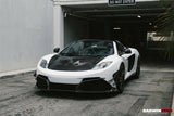 2011-2014 McLaren MP4 12C Partial Carbon Fiber Front Bumper With Lip - DarwinPRO Rebel Performance Design