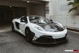 2011-2014 McLaren MP4 12C Partial Carbon Fiber Front Bumper With Lip - DarwinPRO Rebel Performance Design
