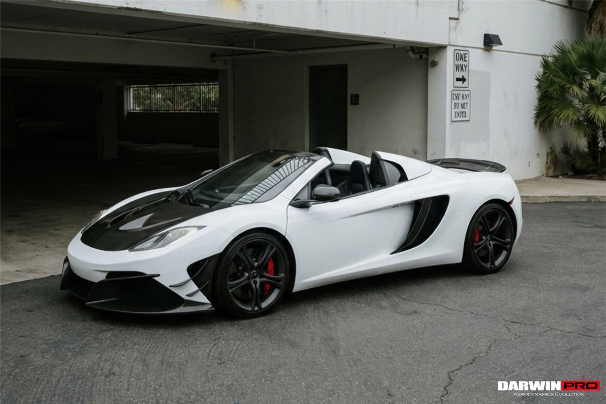 2011-2014 McLaren MP4 12C Partial Carbon Fiber Front Bumper With Lip - DarwinPRO Rebel Performance Design