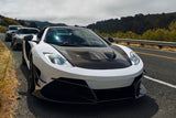 2011-2014 McLaren MP4 12C Partial Carbon Fiber Front Bumper With Lip - DarwinPRO Rebel Performance Design