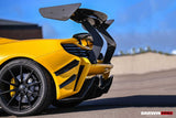 2011-2017 McLaren MP4 12C 650S Partial Carbon Fiber Rear Bumper - DarwinPRO (Rebel Performance Design)