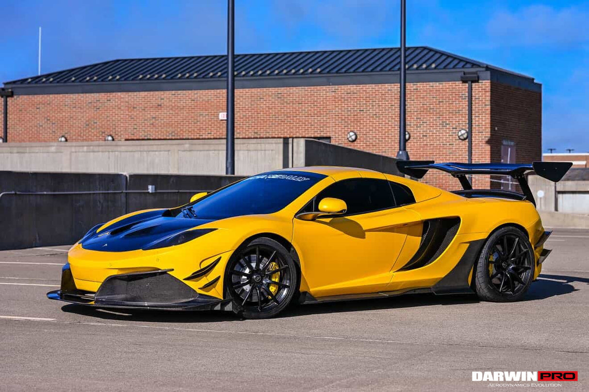 2011-2014 McLaren MP4 12C 650S Carbon Fiber Side Skirts - DarwinPRO (Rebel Performance Design)