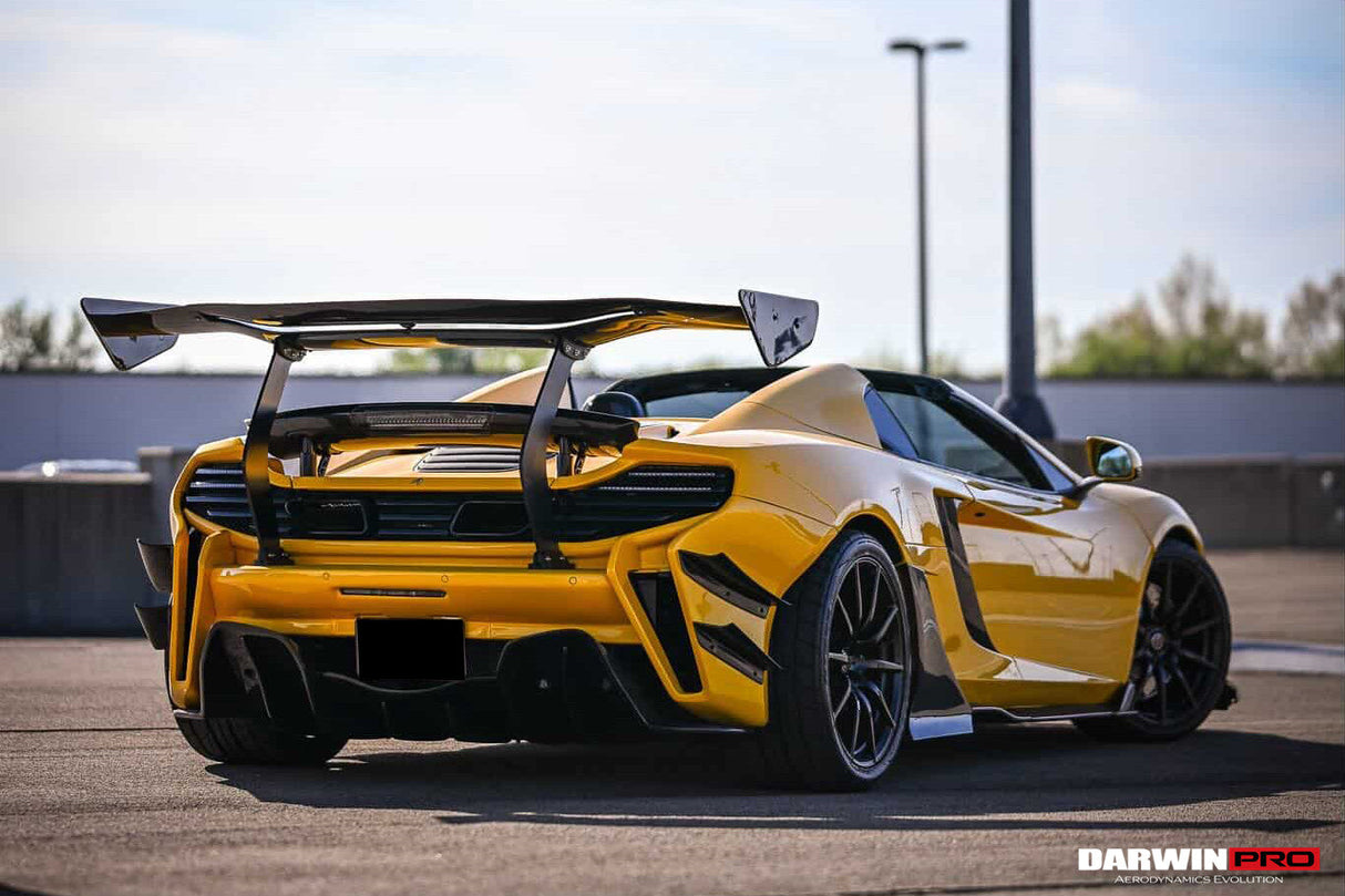 2011-2017 McLaren MP4 12C 650S Carbon Fiber Trunk Spoiler Wing - DarwinPRO (Rebel Performance Design)