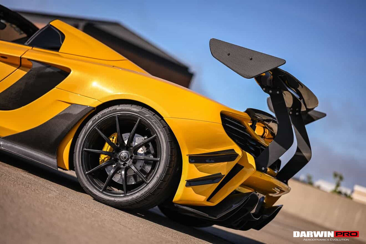 2011-2017 McLaren MP4 12C 650S Carbon Fiber Trunk Spoiler Wing - DarwinPRO (Rebel Performance Design)