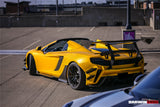 2011-2017 McLaren MP4 12C 650S Partial Carbon Fiber Rear Bumper - DarwinPRO (Rebel Performance Design)