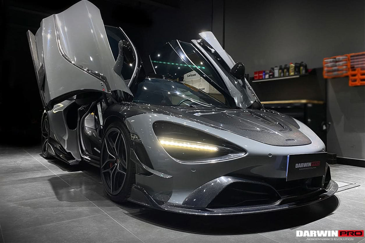 2017-2023 McLaren 720s Se²NWB Style Carbon Fiber Front Lip