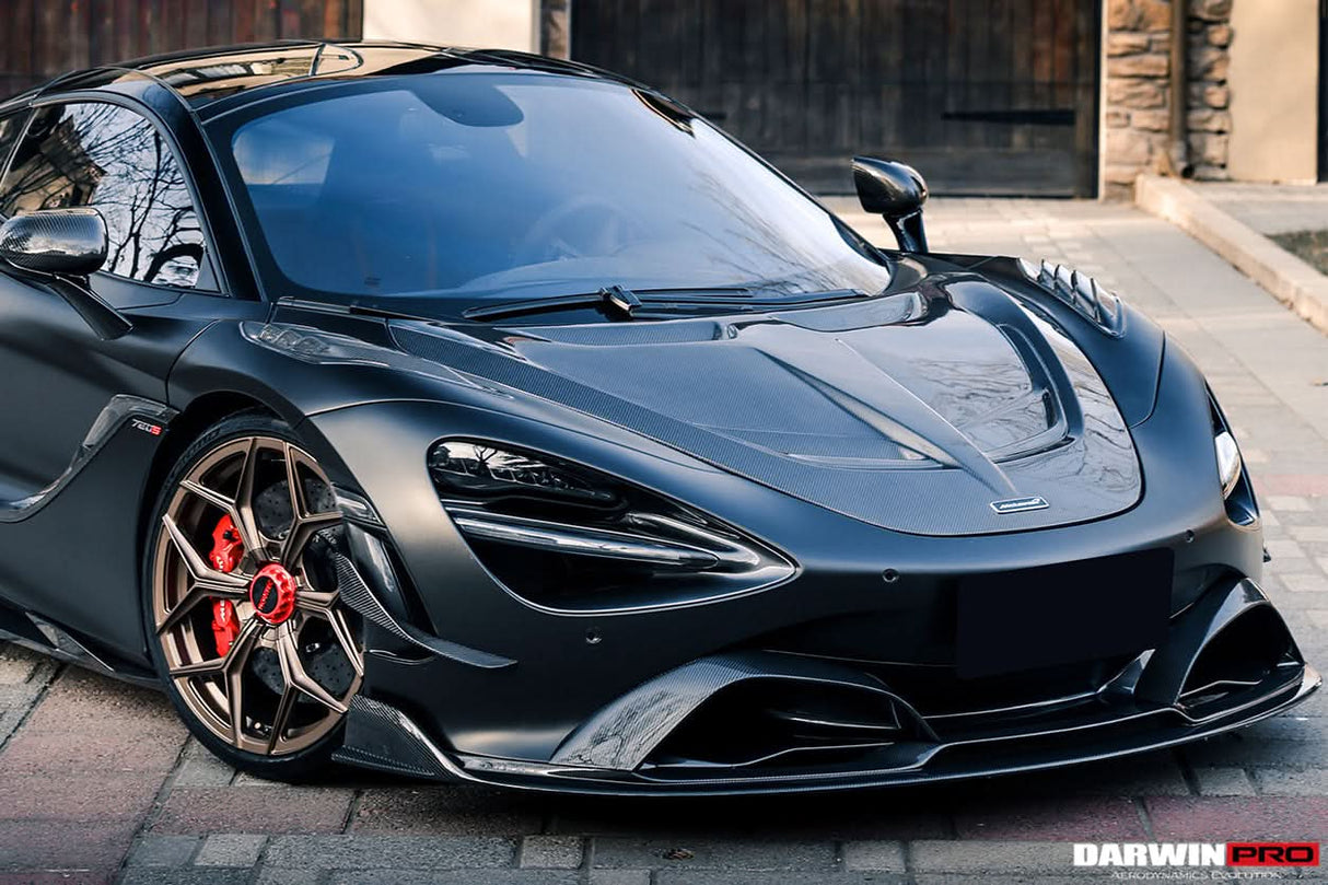 DarwinPRO 2017-2023 McLaren 720s & 765LT Coupe Se²NWB Style Carbon Fiber Fender