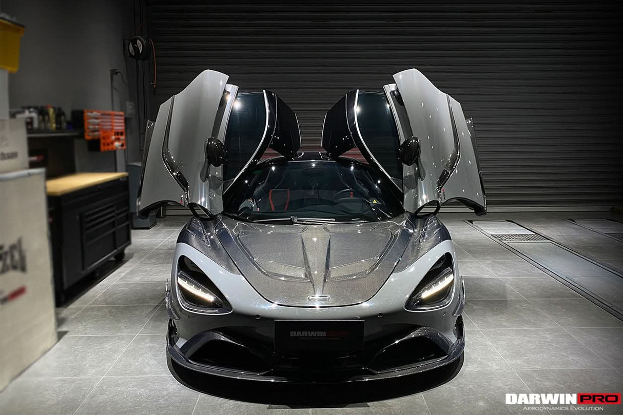 2017-2023 McLaren 720s Se²NWB Style Carbon Fiber Front Lip
