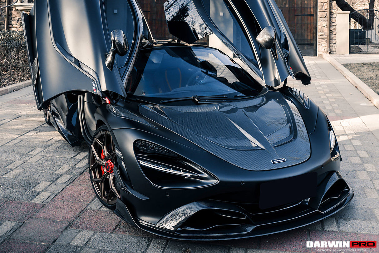 2017-2023 McLaren 720s Se²NWB Style Carbon Fiber Front Lip