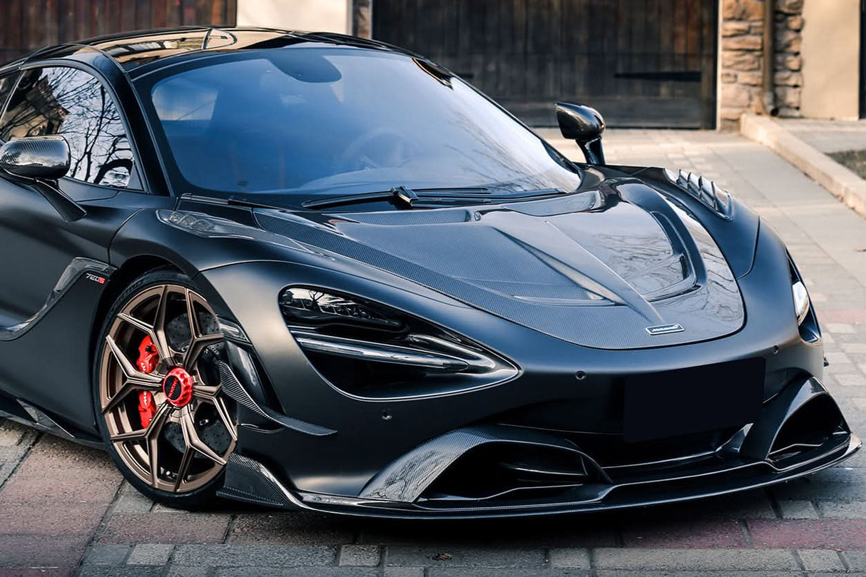 DarwinPRO 2017-2023 McLaren 720s & 765LT Coupe Se²NWB Style Carbon Fiber Fender