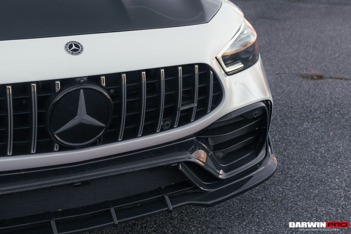 DarwinPRO 2019-2024 Mercedes Benz AMG GT50 GT53 GT43 GT63 GT63S 4Door Coupe X290 IMP Performance Ver.2 Part Carbon Fiber Front Bumper