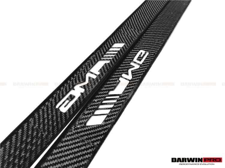 2014-2021 Mercedes Benz C217 S63 S65 AMG Coupe Autoclave Carbon Fiber Door Sills Steps Cover