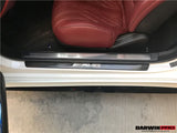 2014-2021 Mercedes Benz C217 S63 S65 AMG Coupe Autoclave Carbon Fiber Door Sills Steps Cover