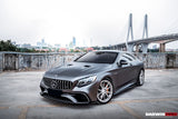 2014-2021 Mercedes Benz C217 S63 S65 AMG Coupe Carbon Fiber Side Skirts Extension