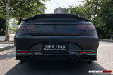 2014-2021 Mercedes Benz C217 S63 S65 AMG Coupe Carbon Fiber Rear Lip