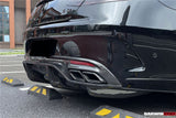 2014-2021 Mercedes Benz C217 S63 & S65 AMG Coupe BKSS Style Carbon Fiber Rear Diffuser