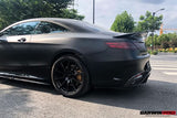 2014-2021 Mercedes Benz C217 S63 S65 AMG Coupe Carbon Fiber Rear Lip