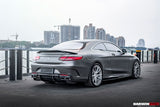 2014-2021 Mercedes Benz C217 S63 & S65 AMG Coupe BKSS Style Carbon Fiber Rear Diffuser