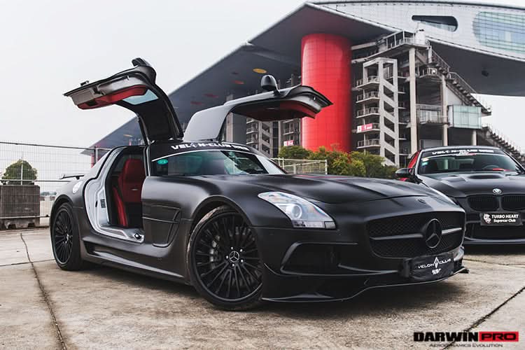 DarwinPRO 2010-2015 Mercedes Benz W197 SLS AMG BKSS Style Front Bumper