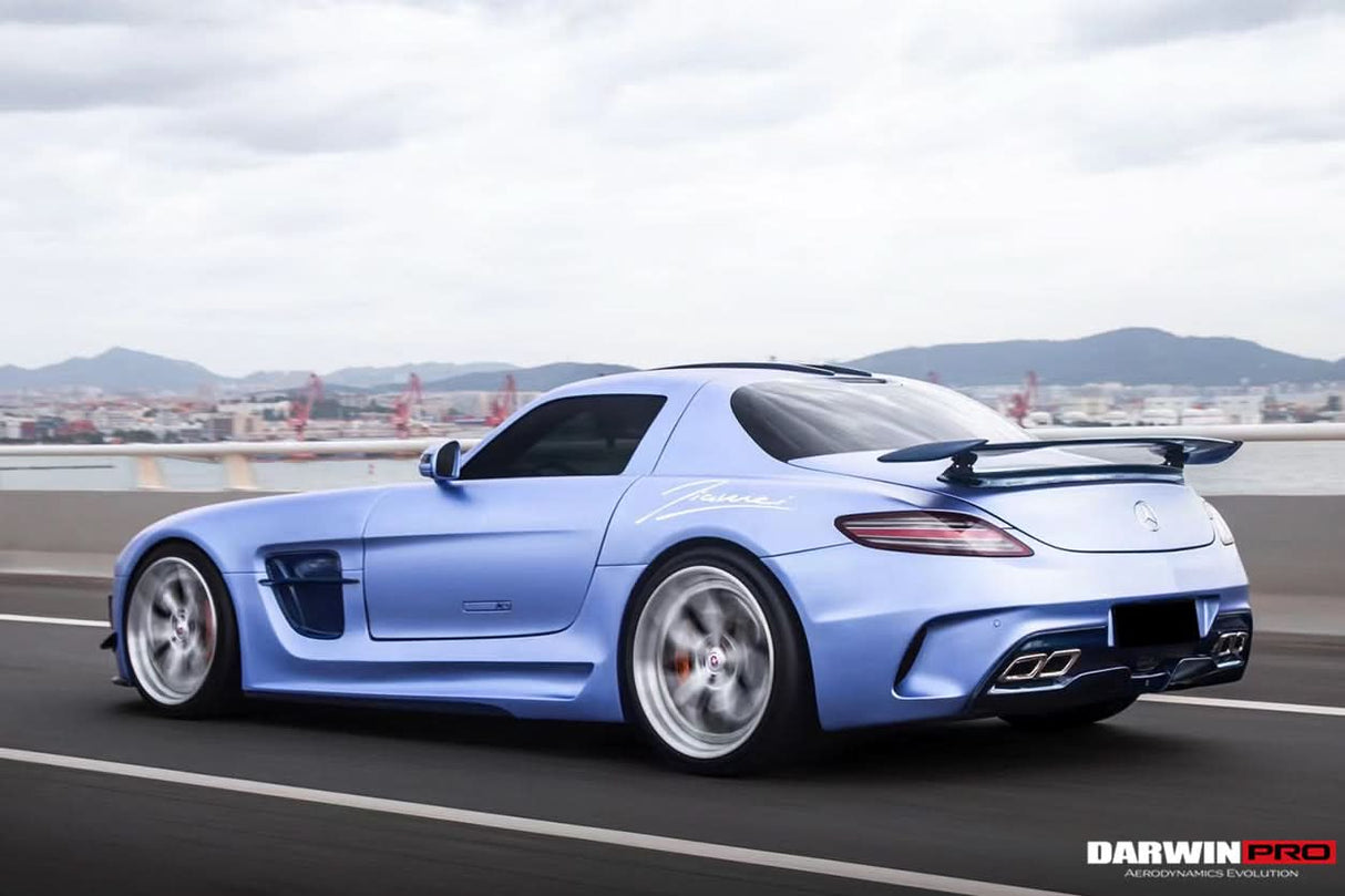 DarwinPRO 2010-2015 Mercedes Benz W197 SLS AMG BKSS Style Carbon Fiber Trunk Spoiler