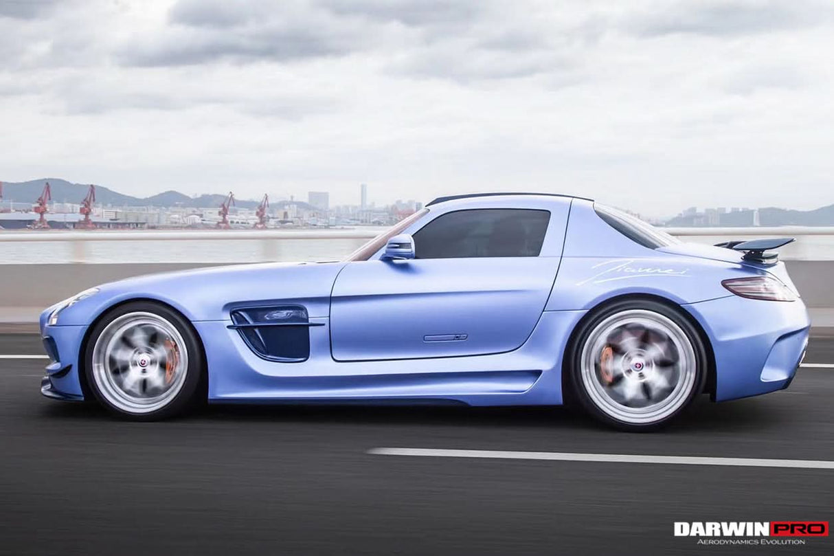 DarwinPRO 2010-2015 Mercedes Benz W197 SLS AMG BKSS Style Carbon Fiber Trunk Spoiler