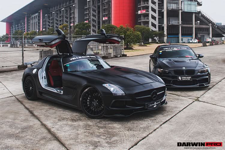 DarwinPRO 2010-2015 Mercedes Benz W197 SLS AMG BKSS Style Front Bumper