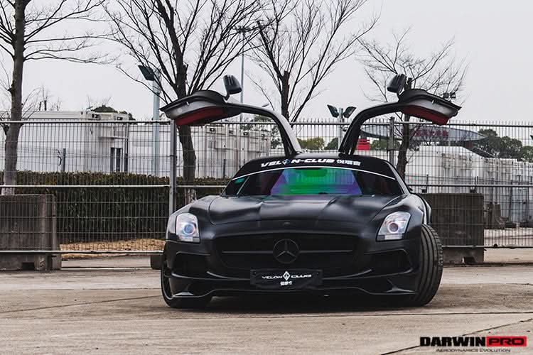 DarwinPRO 2010-2015 Mercedes Benz W197 SLS AMG BKSS Style Front Bumper