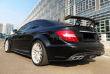 Mercedes Benz W204 C Class  C63 AMG Coupe BKSS Style Carbon Fiber Trunk Spoiler