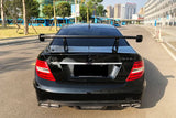 Mercedes Benz W204 C Class  C63 AMG Coupe BKSS Style Carbon Fiber Trunk Spoiler