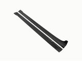 2012-2014 Mercedes Benz W204 C Class Coupe DP Style Carbon Fiber Side Skirts Under Board