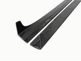 2012-2014 Mercedes Benz W204 C Class Coupe DP Style Carbon Fiber Side Skirts Under Board