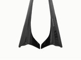 2012-2014 Mercedes Benz W204 C Class Coupe DP Style Carbon Fiber Side Skirts Under Board