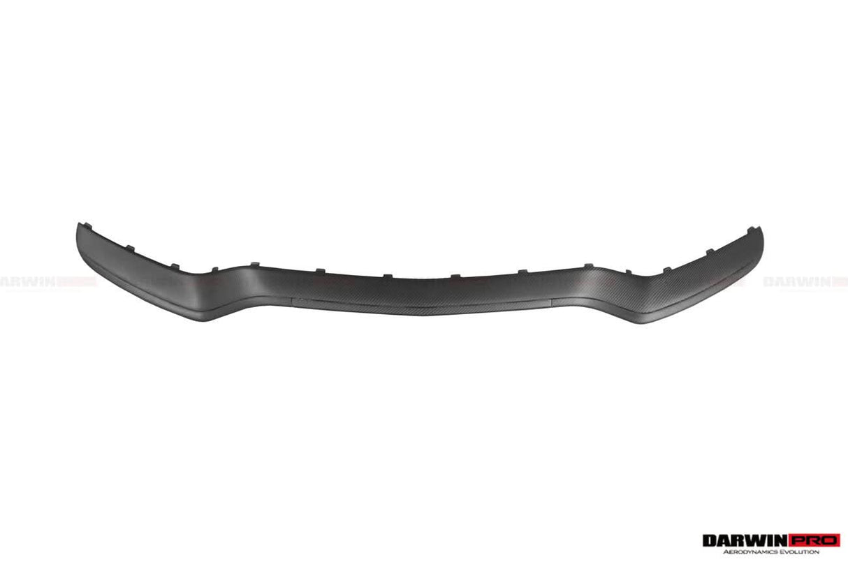 2015-2023 Mercedes Benz W205 C63 S AMG Carbon Fiber Front Bumper Trim Set (4pcs)