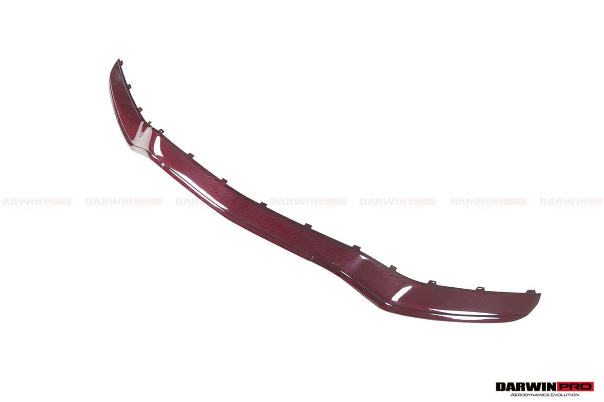 2015-2023 Mercedes Benz W205 C63 S AMG Carbon Fiber Front Bumper Trim Set (4pcs)