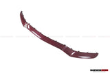 2015-2023 Mercedes Benz W205 C63 S AMG Carbon Fiber Front Bumper Trim Set (4pcs)