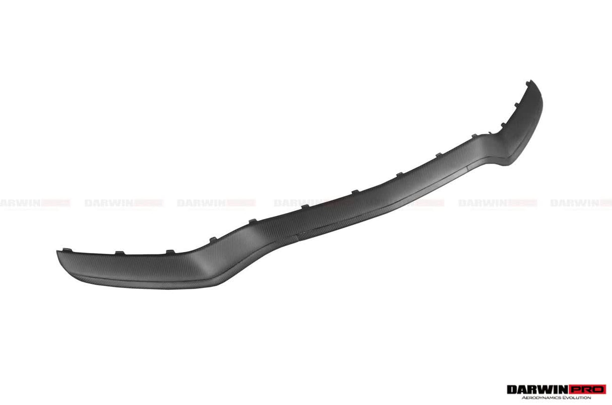 2015-2023 Mercedes Benz W205 C63 S AMG Carbon Fiber Front Bumper Trim Set (4pcs)